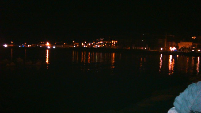 lungomare notte salerno